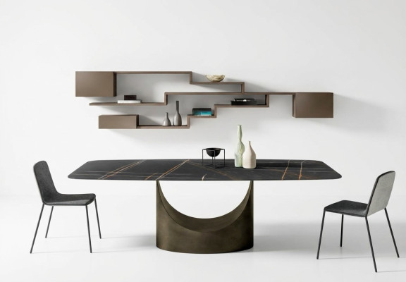 Modern dining table tables dining room luxury furniture design stone kitchen new