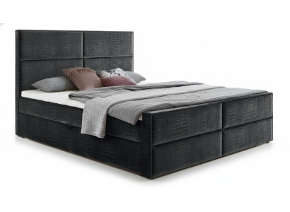 Box spring bed leather bed 200x200cm hotel double bed luxury beds modern new