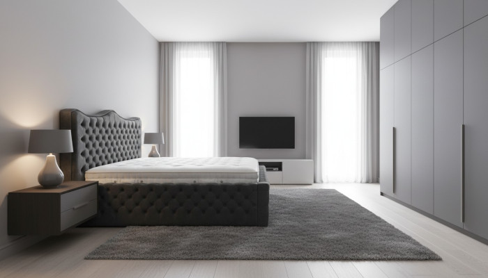 Luxury Design Double Hotel Bedroom Box Spring Complete Beds Bed Padding