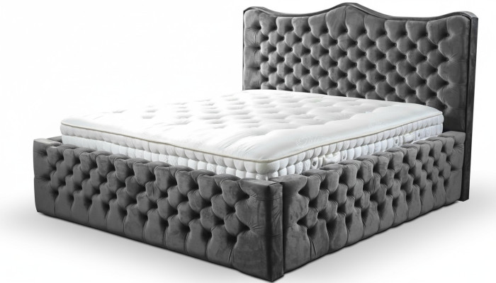 Luxury Design Double Hotel Bedroom Box Spring Complete Beds Bed Padding