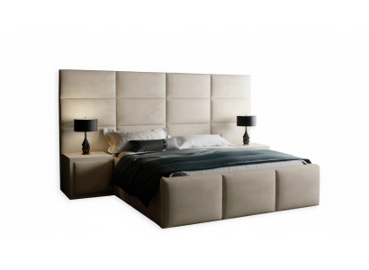 Boxspring design bed beds double mattress sleeping room luxury hotel