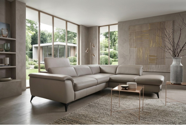 Living landscape design corner sofa textile velvet new sofas L-shaped sofa couch upholstery