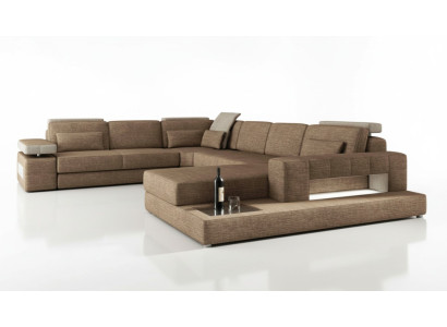 Corner sofa couch upholstery living landscape U-shaped corner sofa living landscape new
