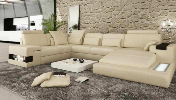 Corner sofa couch upholstery couches new corner U-shaped sofa living landscape furniture sofas new