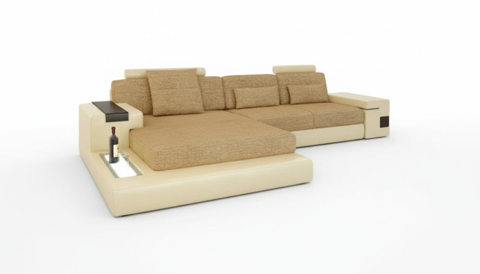 L-shape sofa couch design couch fabric modern upholstered living area corner sofa new