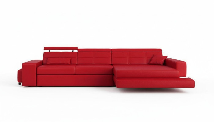 Furniture Corner Sofa Leather Sofa Couch Upholstery Corner Seat Living Landscape L-Shape New