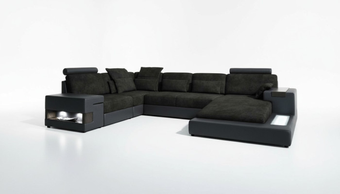 Design sofa corner sofas U-shape modern upholstery living room furniture corner sofa fabric sofa