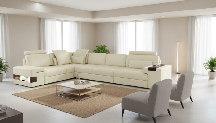 Upholstered furniture sofa big sofa sofa textile furniture sofa bed living room L-shape sofa