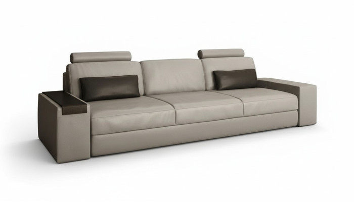 Big Sofas Couches 3 Seat Sofa Couch Upholstery Seat Three-seater Luxury New Fabric