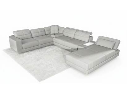 Corner sofa couch upholstery corner leather sofa couches furniture new living landscape U shape
