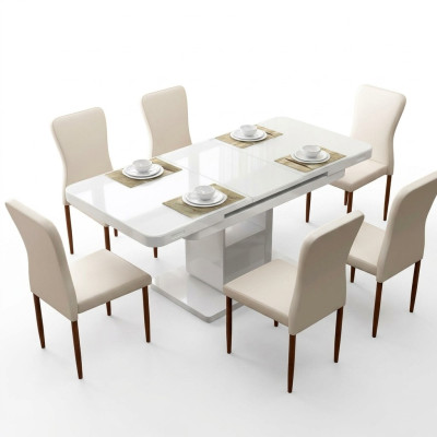Table Luxury Tables Modern Dining Room Furniture Dining Tables Wood Wooden Tables Brown White