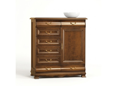 Modern brown dresser, wooden dressers, design furniture, sideboard, shelf, hotel, new.