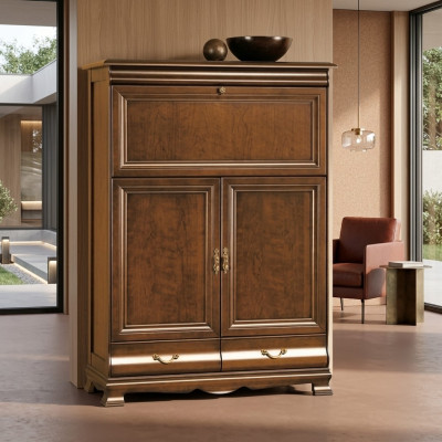 Chest Cabinet Tall Cabinet Design Chests Cabinets Furniture 2 Doors Wood New