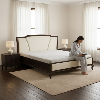 Bedroom bed upholstery design luxury double hotel beds 140 160 180 x 200cm