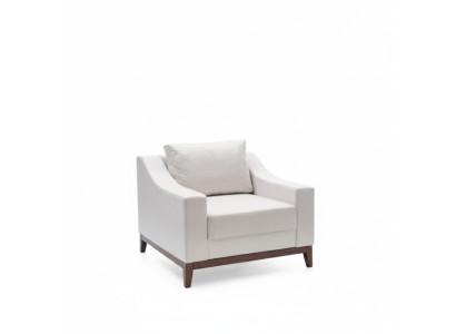 Upholstered Armchair Relax Lounge Designer Armchair Modern Relax Modern White Chair New