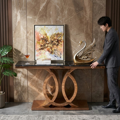 Designer wood console table console luxury console tables luxury console