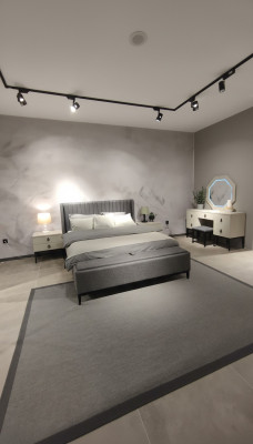 High-quality elegant bedroom bed designer double bed new furniture