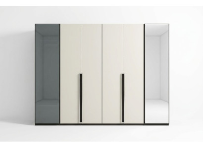 Wardrobe Designer Wardrobe with Mirror Bedroom Luxury Furniture Wood New