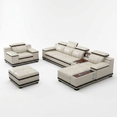 Furniture living landscape luxury corner set corner sofa upholstered sofas couch relax L shape
