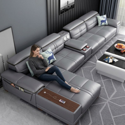 Corner sofas Corner sofa L-shape Upholstered sofa Sofas Relax seating Furniture Living landscape Couch