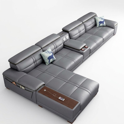Corner sofas Corner sofa L-shape Upholstered sofa Sofas Relax seating Furniture Living landscape Couch