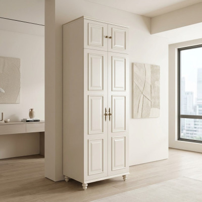 Wardrobe Closet Baroque Style Furniture Classic Bedroom Wardrobes Wood