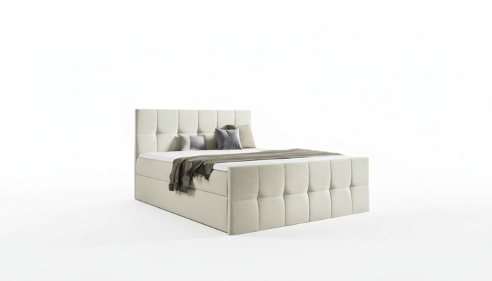 Bed Bed box Spring box bed Bedroom Upholstered Design Double Modern