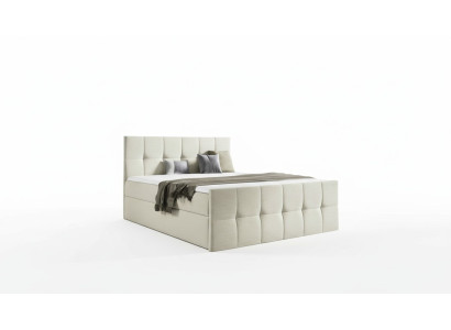 Bed Bed box Spring box bed Bedroom Upholstered Design Double Modern