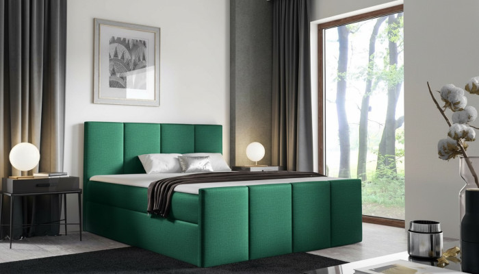 Bed bed box spring bed furniture bedroom design double hotel modern new