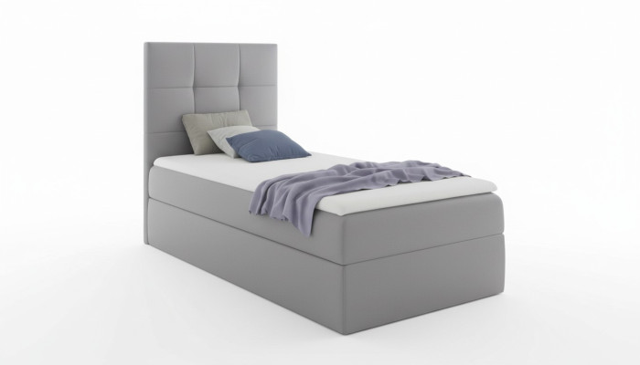 Youth bed, bedroom design, hotel, modern bed, bed box, box spring bed, 90 cm