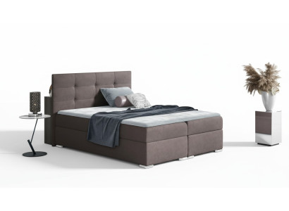 Bed bed frame box spring bed 160x200 bedroom design double hotel modern