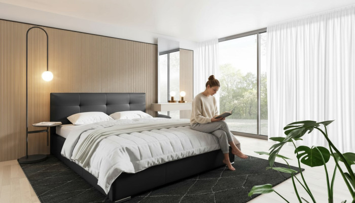Luxury Furniture Design Double Hotel Modern Bed Bedroom Beds Bed Frame New