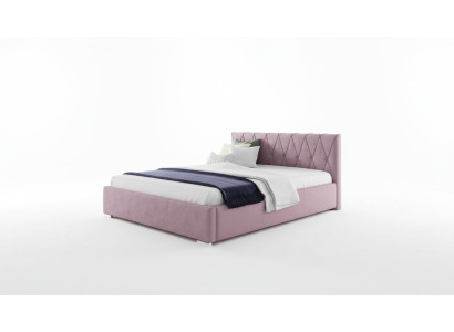 Bed Frame Upholstered Bed Beds Double Hotel 180x200 Bedroom Pink Furniture