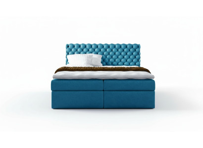Chesterfield box spring bed double bed marriage bed bed upholstered bed beds 200x200cm