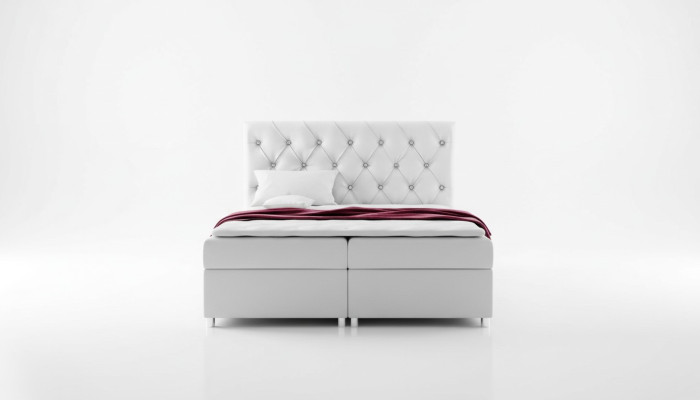 Chesterfield Bett Modern Boxspring Bed Double Bed Upholstered Bed Beds 200x200 New