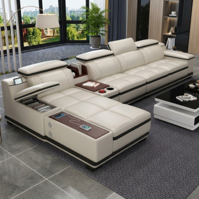 Corner sofa L-shape living area corner upholstered sofa seat design couch sofas white sofa