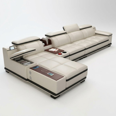 Corner sofa L-shape living area corner upholstered sofa seat design couch sofas white sofa