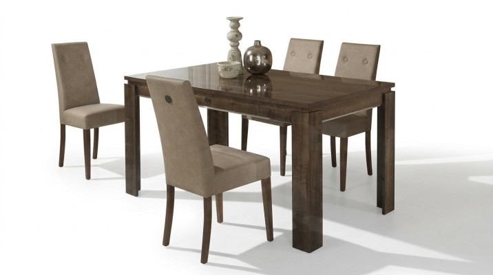 New 5-piece dining table set with 4 kitchen chairs