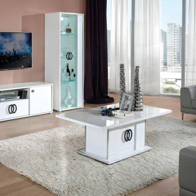 Designer wooden coffee table for living room