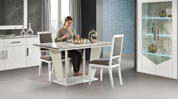 Luxury dining table furniture decoration design table white dining tables