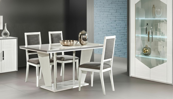 Luxury dining table furniture decoration design table white dining tables