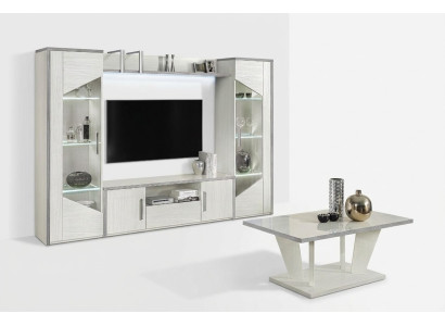 5-piece living room set display cabinet group new