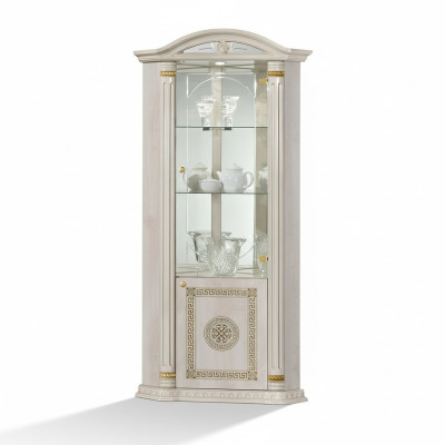 Corner display cabinet Luxury Crystal Showcase Design
