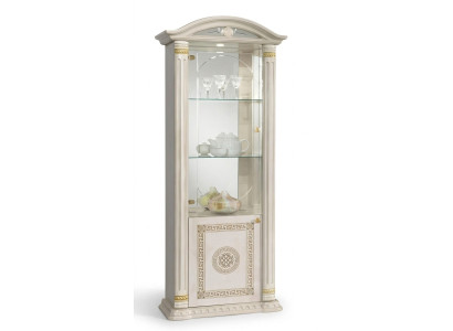 Luxury display cabinet with glass design furniture Italy