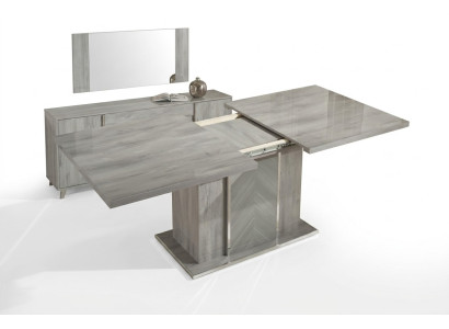Luxury dining table Extendable wooden table Modern design for dining room Italy