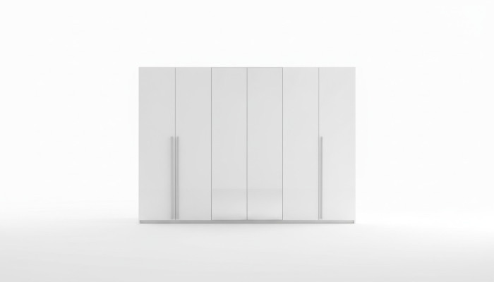 Modern 6-door wardrobe design wood Italy new