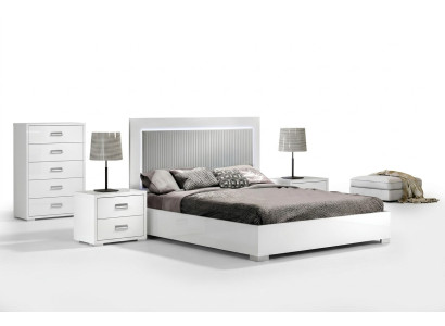 Luxury hotel bed Upholstered bed Double bed Bed frame Modern design