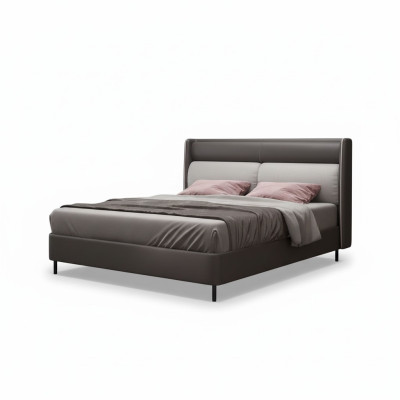 Design bed beds 180 x 200cm Dubai double hotel wood bedroom