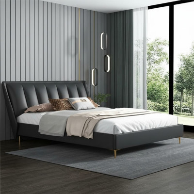 Beds Textile Hotel Luxury Upholstery Seat Fabric Italy Designer Bed Bedroom