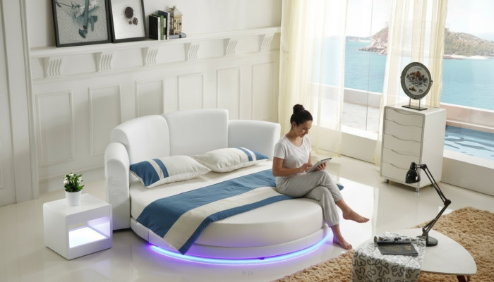 Bed Round Beds Double Luxury Bedroom Furniture Round Hotel Frame